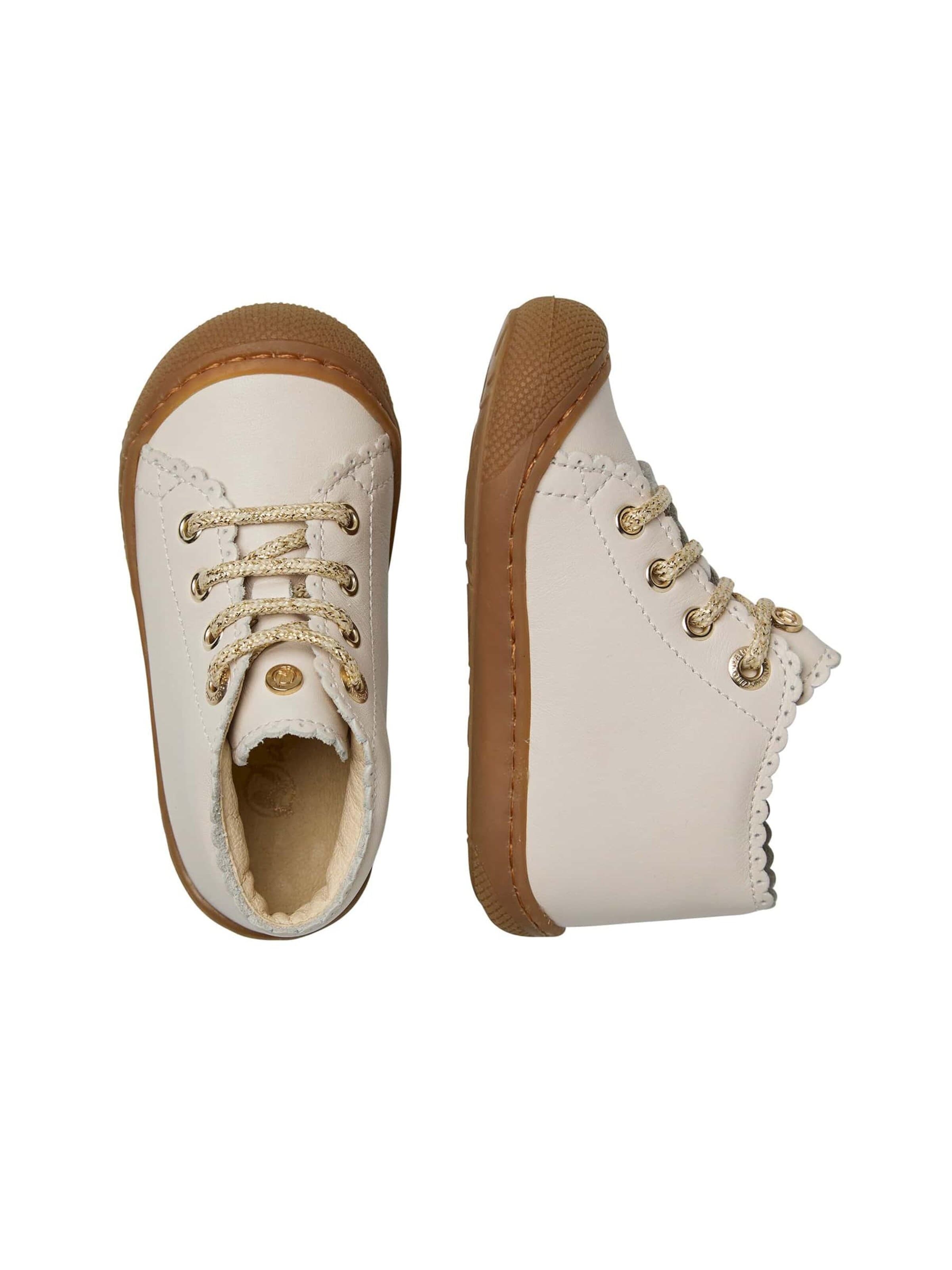NATURINO Lage schoen 'COTTINS' in Wit