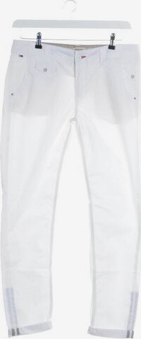TOMMY HILFIGER Pants in M x 32 in White: front