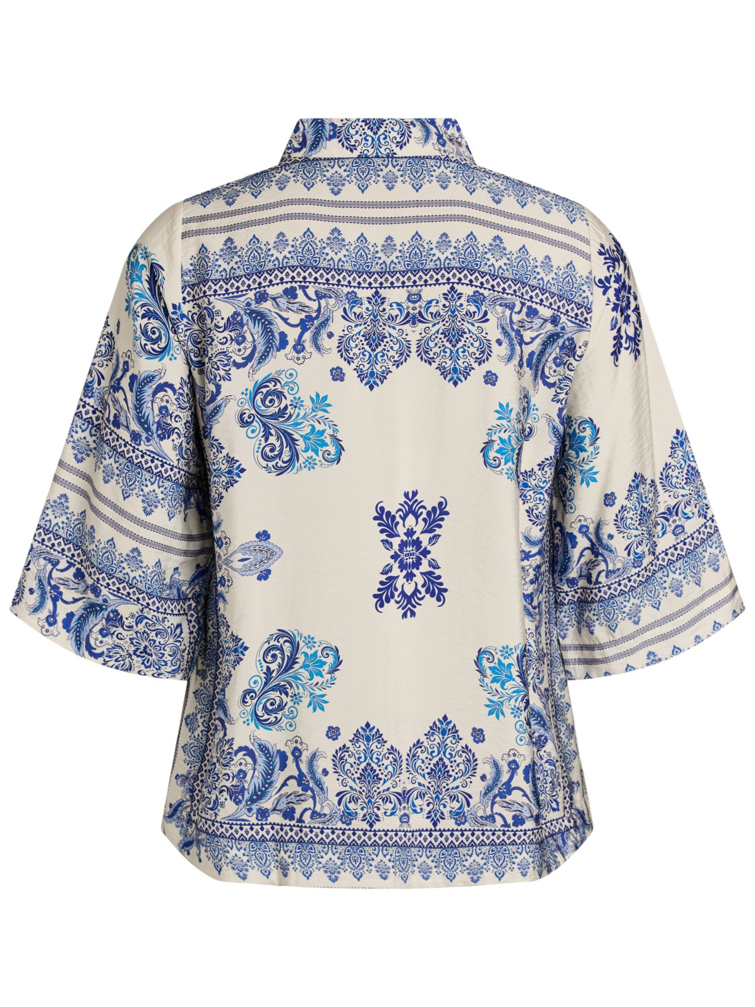 Camicia da donna 'Mestea' di Zizzi in blu