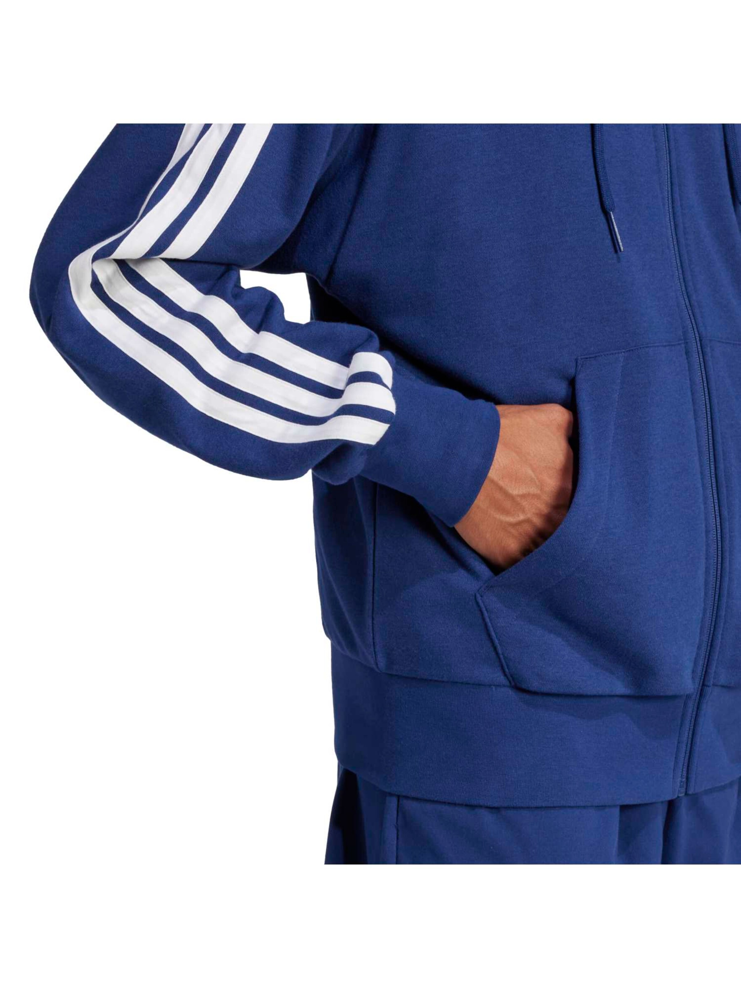 Veste de survêtement 'ESSENTIALS' ADIDAS SPORTSWEAR en bleu