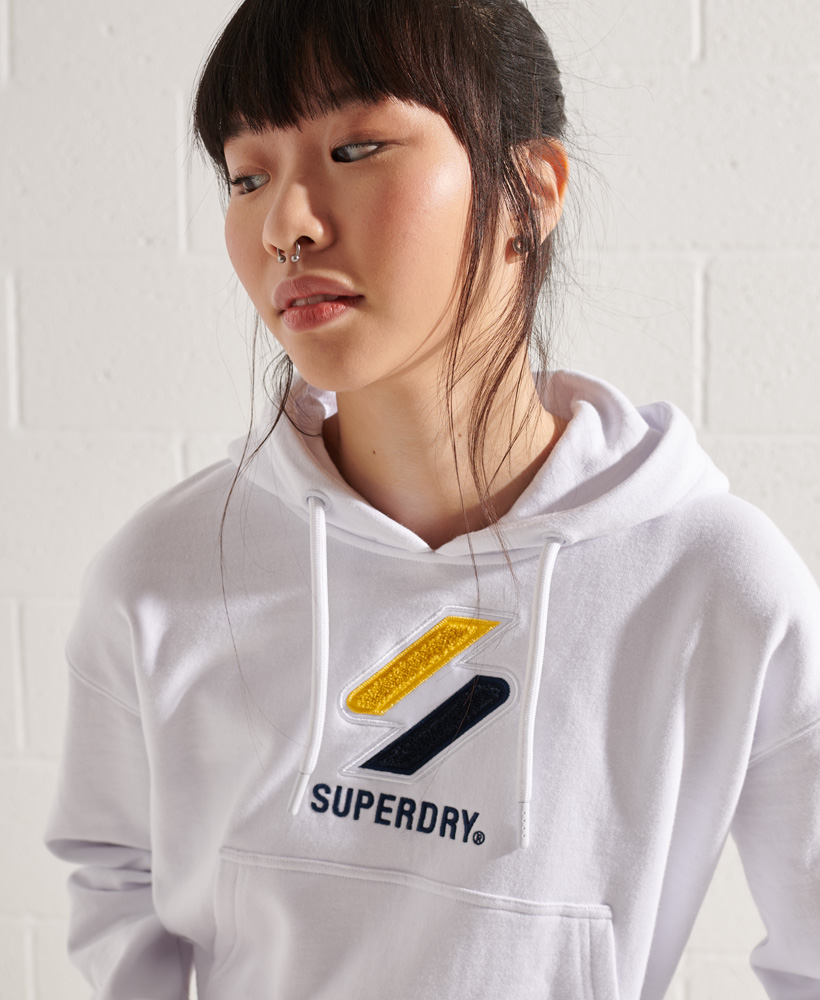 Superdry Sweatshirt in Weiß 