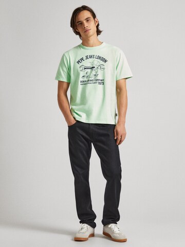 Pepe Jeans Shirt 'Cedric' in Green