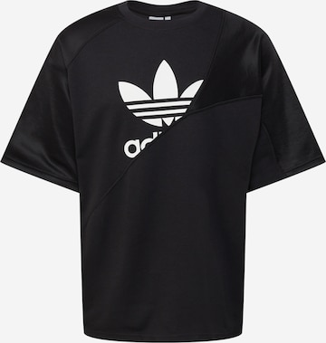 ADIDAS ORIGINALS Shirt in Black: front