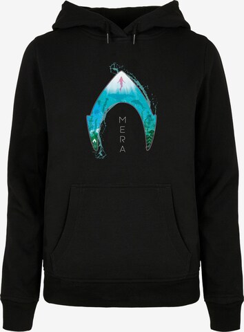 ABSOLUTE CULT Sweatshirt 'Ladies Aquaman - Mera Ocean' in Schwarz: predná strana