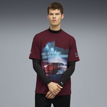 PUMA Shirt 'BMW M Motorsport' in Red: front