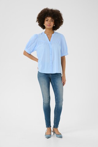 Chemisier 'Cybelle' CULTURE en bleu