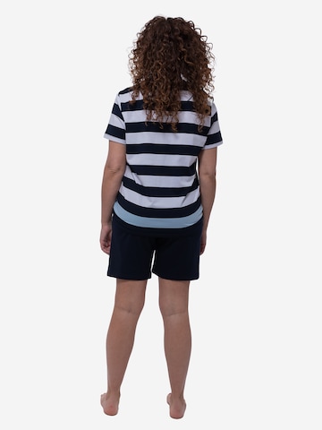 Ammann Pyjama 'Night & Home' in Blau