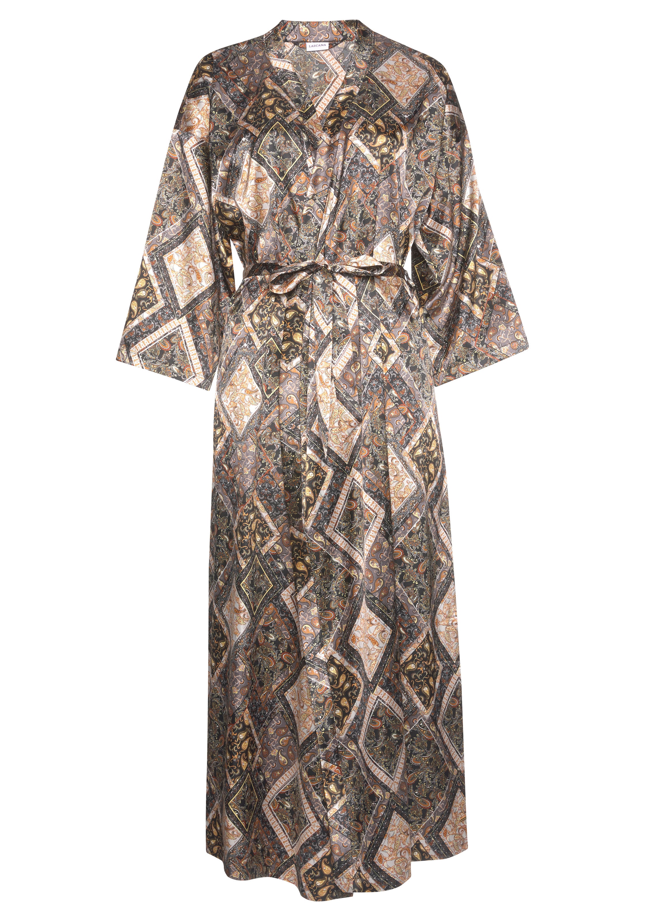 melns LASCANA Rīta svārki: no priekšpuses