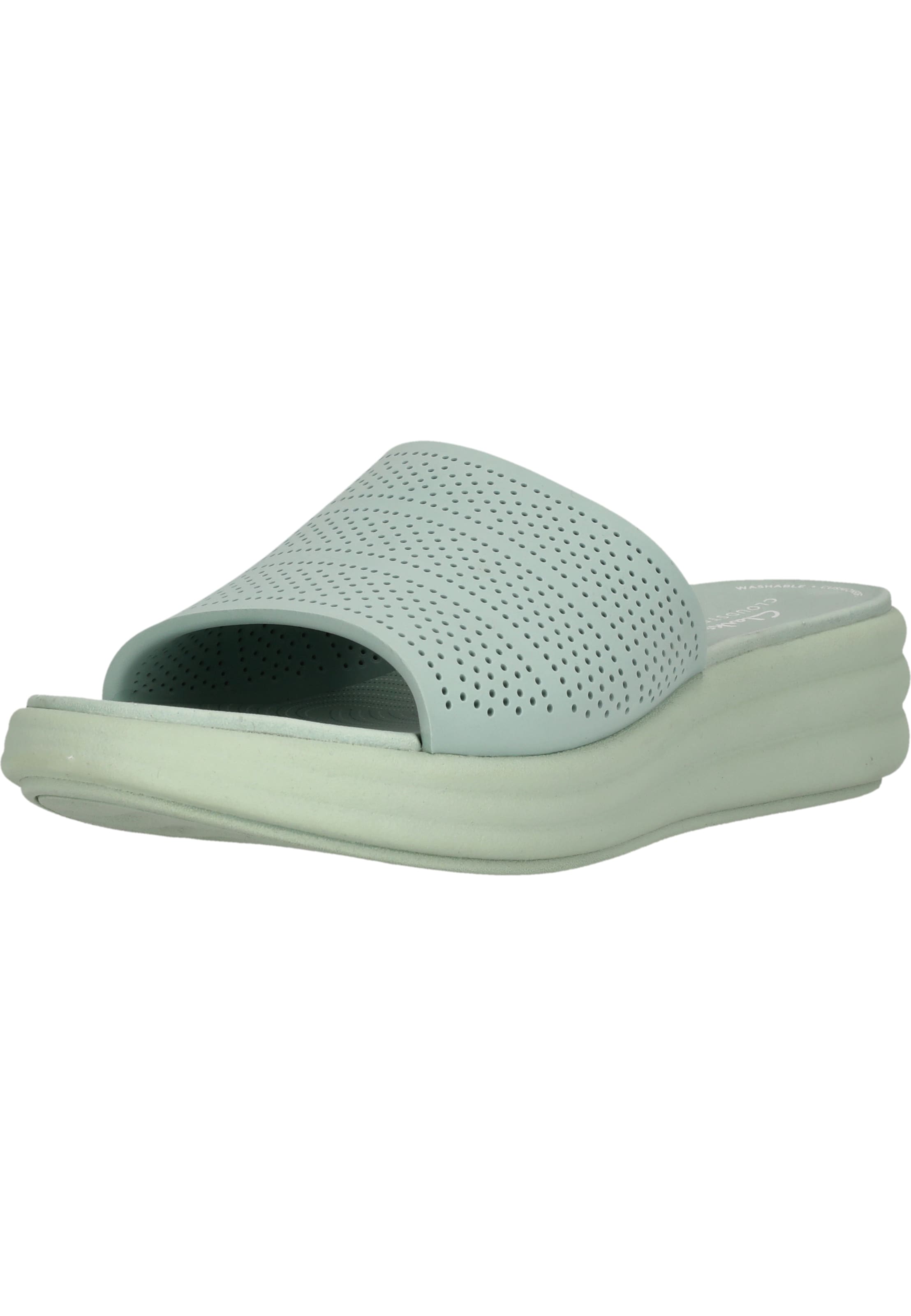 CLARKS Sandal 'Drift Twist' in Green: front