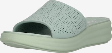 CLARKS Sandale 'Drift Twist' in Grün: Vorderseite