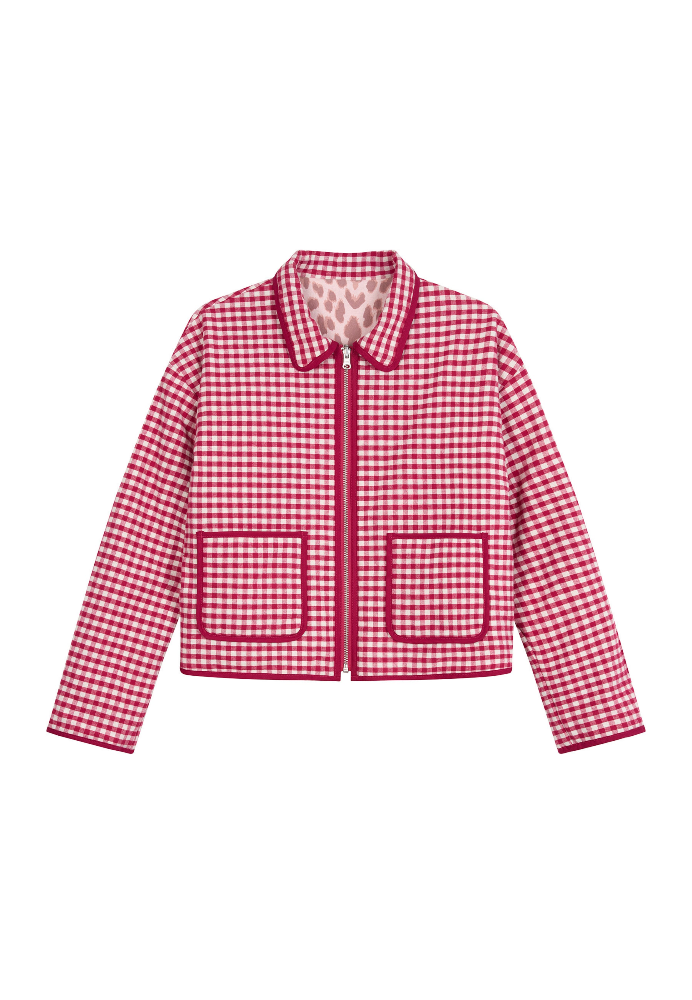 OH APRIL Casaco meia-estação 'Sofie' em malva / cor-de-rosa / rosa escuro / rosado, Vista do artigo