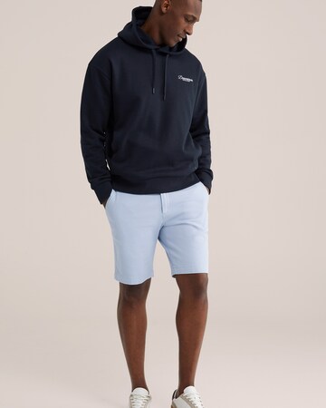 WE Fashion Regular Chinobyxa i lila