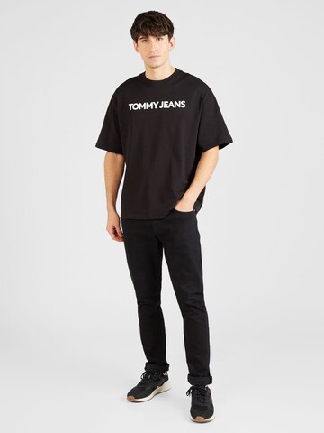 Tommy Jeans - Camisa 'Classics' em preto