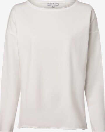 Sweat-shirt Marie Lund en beige : devant