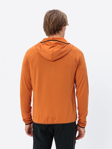 VAUDE Funktionele fleece-jas 'Tekoa II' in Oranje