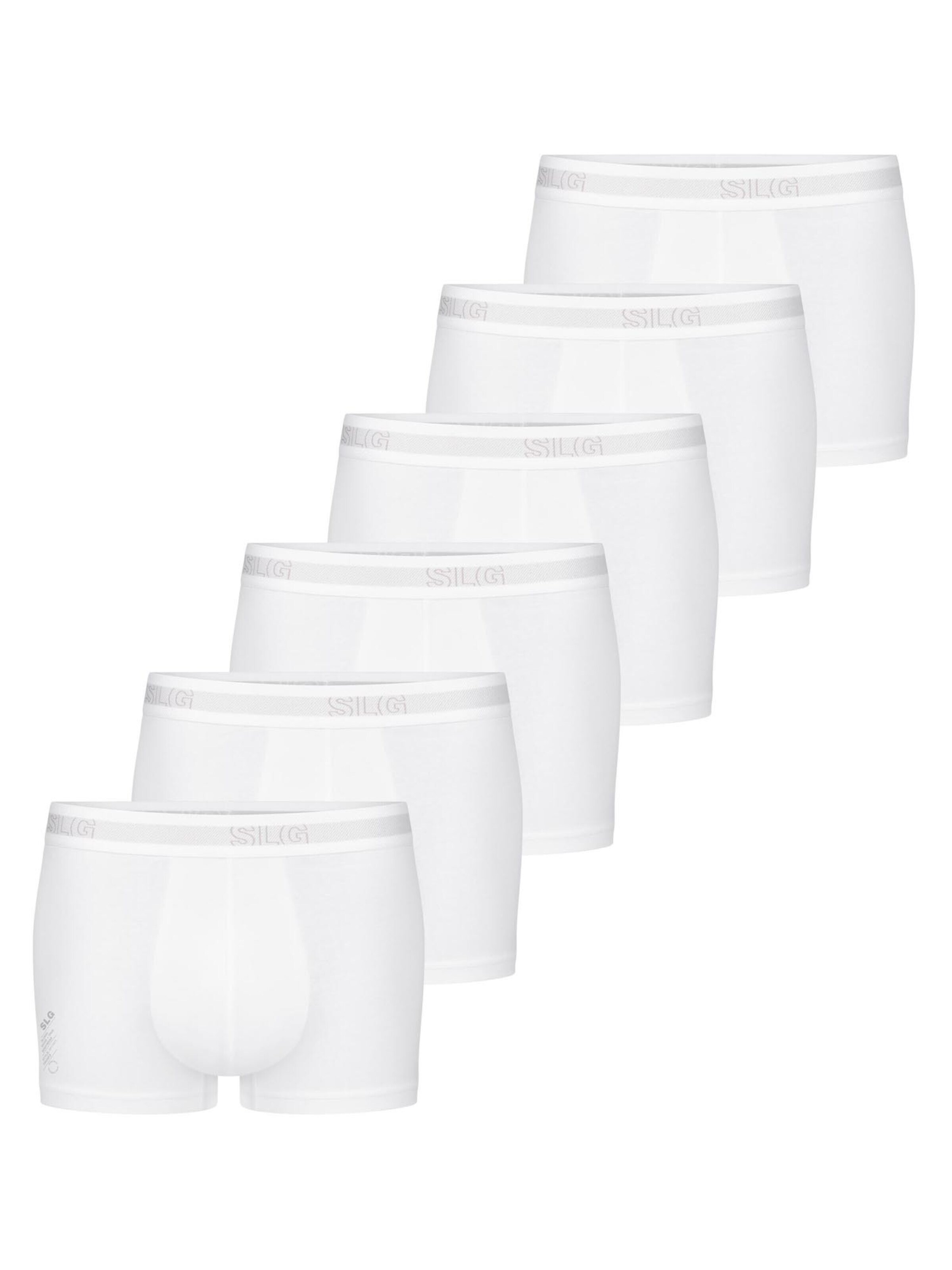 SLOGGI Boxershorts 'SLG Base'‌‌‌‌‌‌‌‌‌‌ in Weiß: Vorderseite