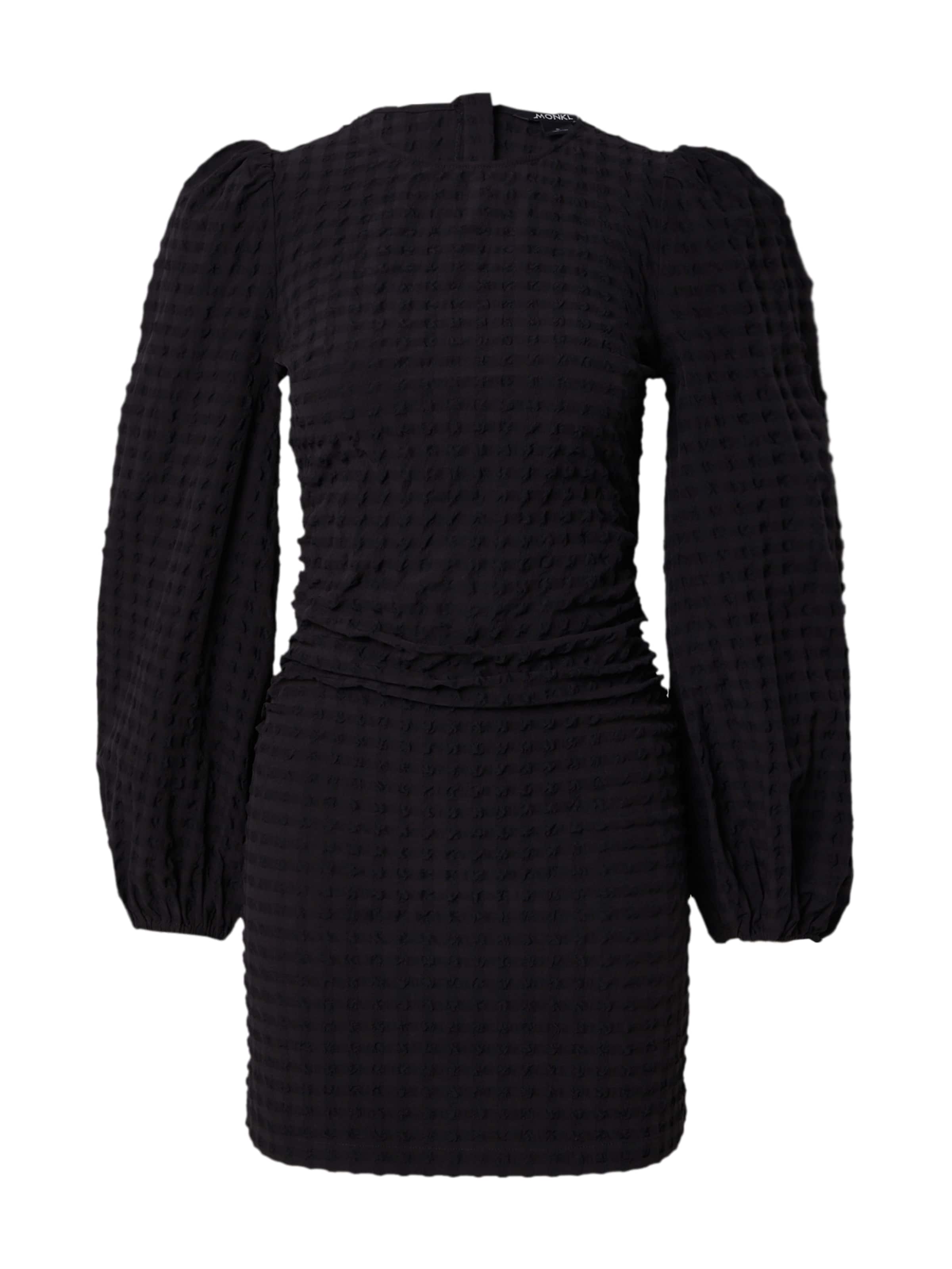 Monki Dress in Black: front