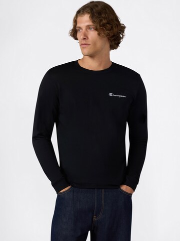 Maglietta di Champion Authentic Athletic Apparel in nero: frontale