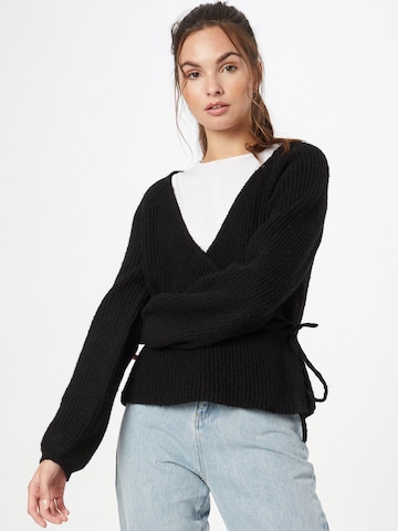 MOSS COPENHAGEN Sweater 'Lois' in Black: front