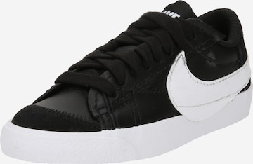 Nike Sportswear Trampki niskie 'Blazer '77 Jumbo' w kolorze czarny: przód