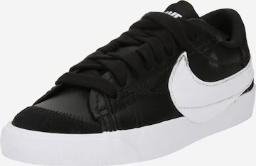 Nike Sportswear Ниски маратонки 'Blazer '77 Jumbo' в черно: отпред