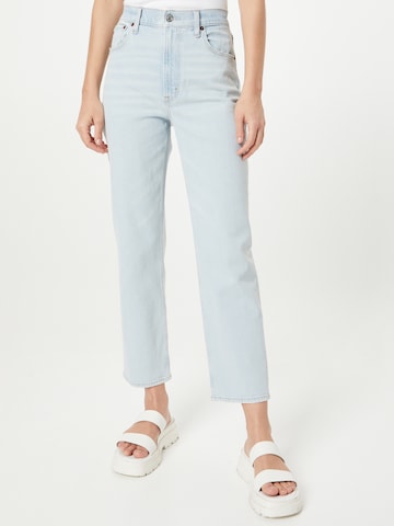 Abercrombie & Fitch Normalny krój Jeansy w kolorze niebieski: przód