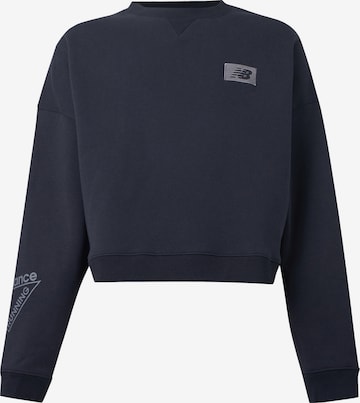 new balance Sweatshirt i blå: framsida