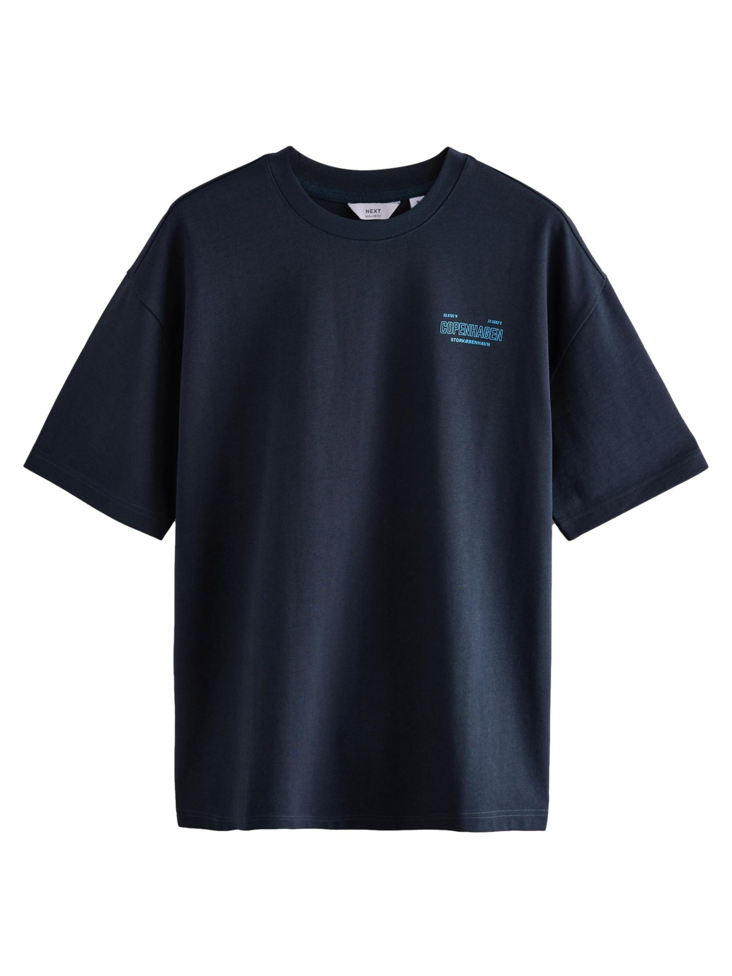 Next Póló - kék: elől