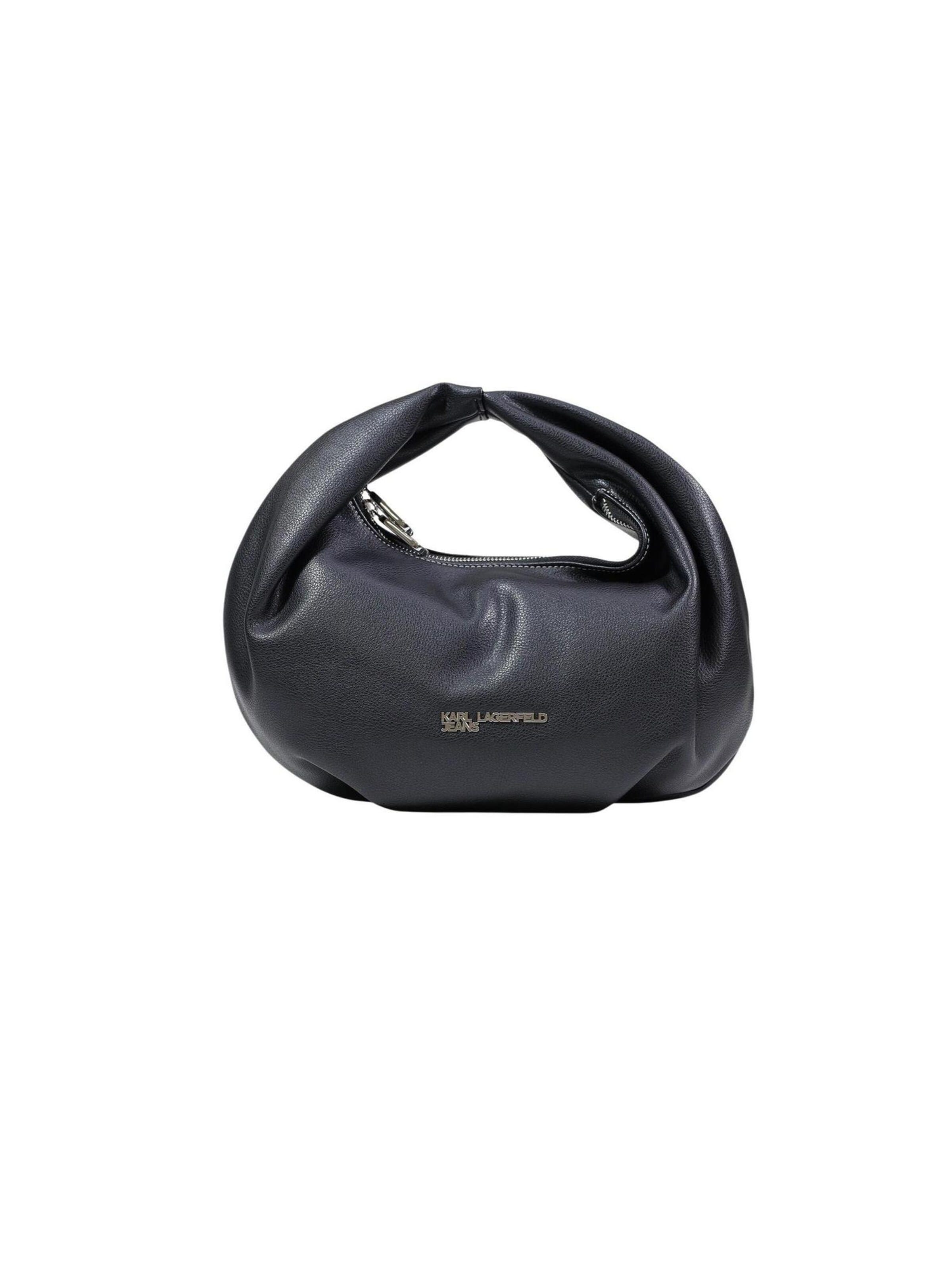 Borsa a spalla di KARL LAGERFELD JEANS in nero: frontale