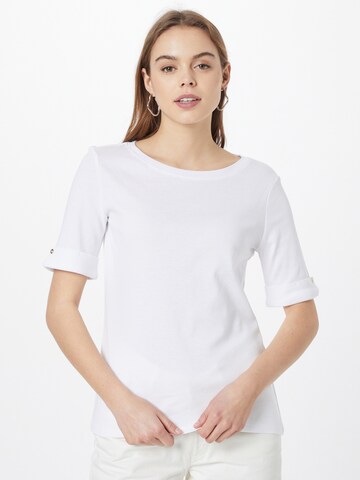 T-shirt ESPRIT en blanc : devant