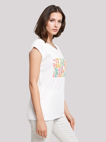 F4NT4STIC Shirt 'Internationaler Frauentag Girl Power Patriarchat' in White