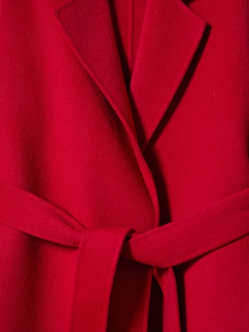 MANGO Between-Seasons Coat 'Batin' in Red