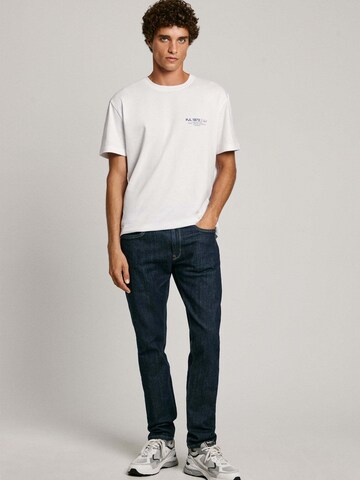 Maglietta 'Malcom' di Pepe Jeans in bianco