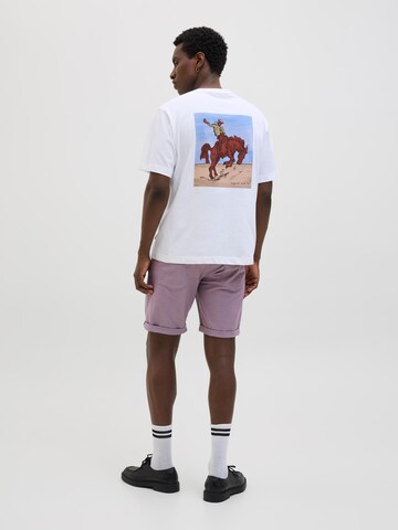 JACK & JONES regular Jeans 'JJRick JJOriginal' i lilla