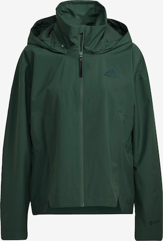ADIDAS PERFORMANCE Outdoor Jacket 'Traveer' in Green: front