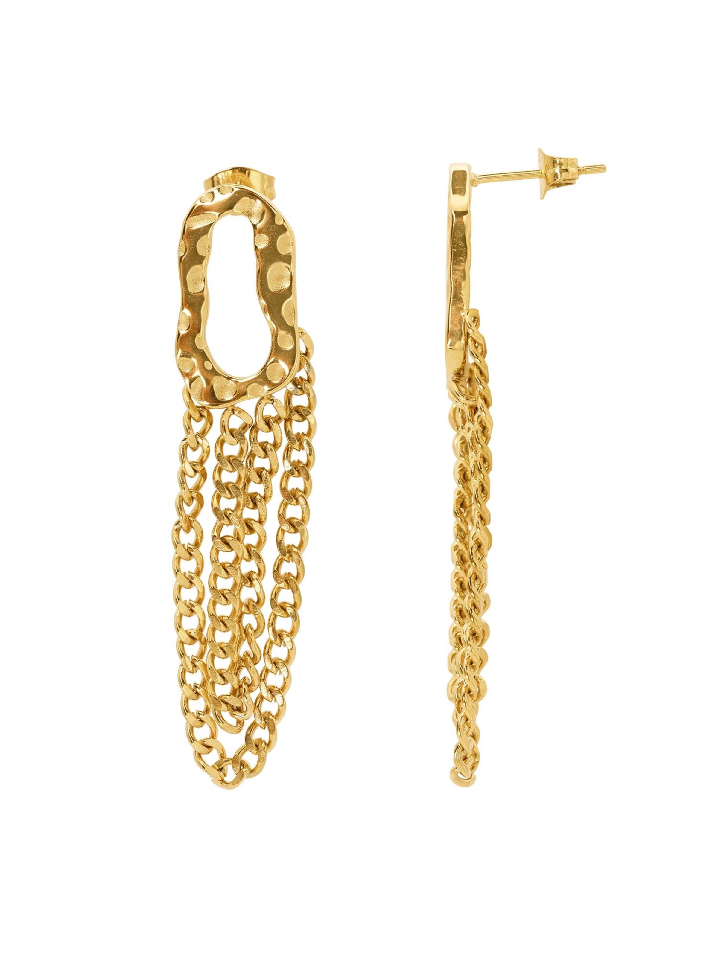 Boucles d'oreilles 'Vera' Heideman en or