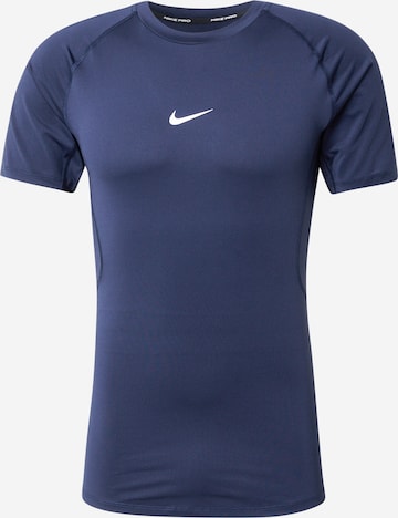 Maglia funzionale 'PRO' di NIKE in blu: frontale