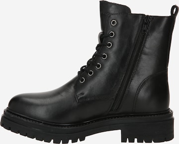 GEOX Lace-Up Ankle Boots 'IRIDEA' in Black