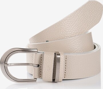 Ceinture ' All Styles ' TOM TAILOR en beige : devant