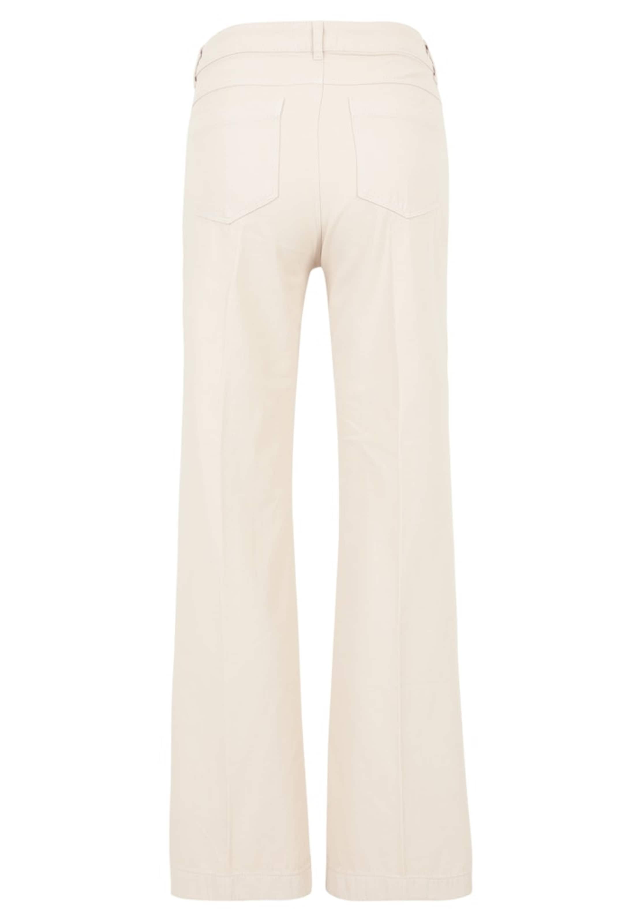 Cartoon Flared Trousers with creases in Pink