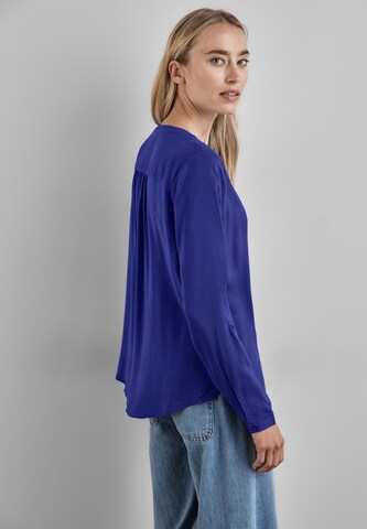 STREET ONE Bluse in Blau