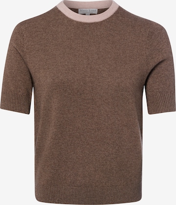 Pull-over Marie Lund en marron : devant