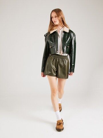 JDY Regular Pants 'JDYALAIA' in Green