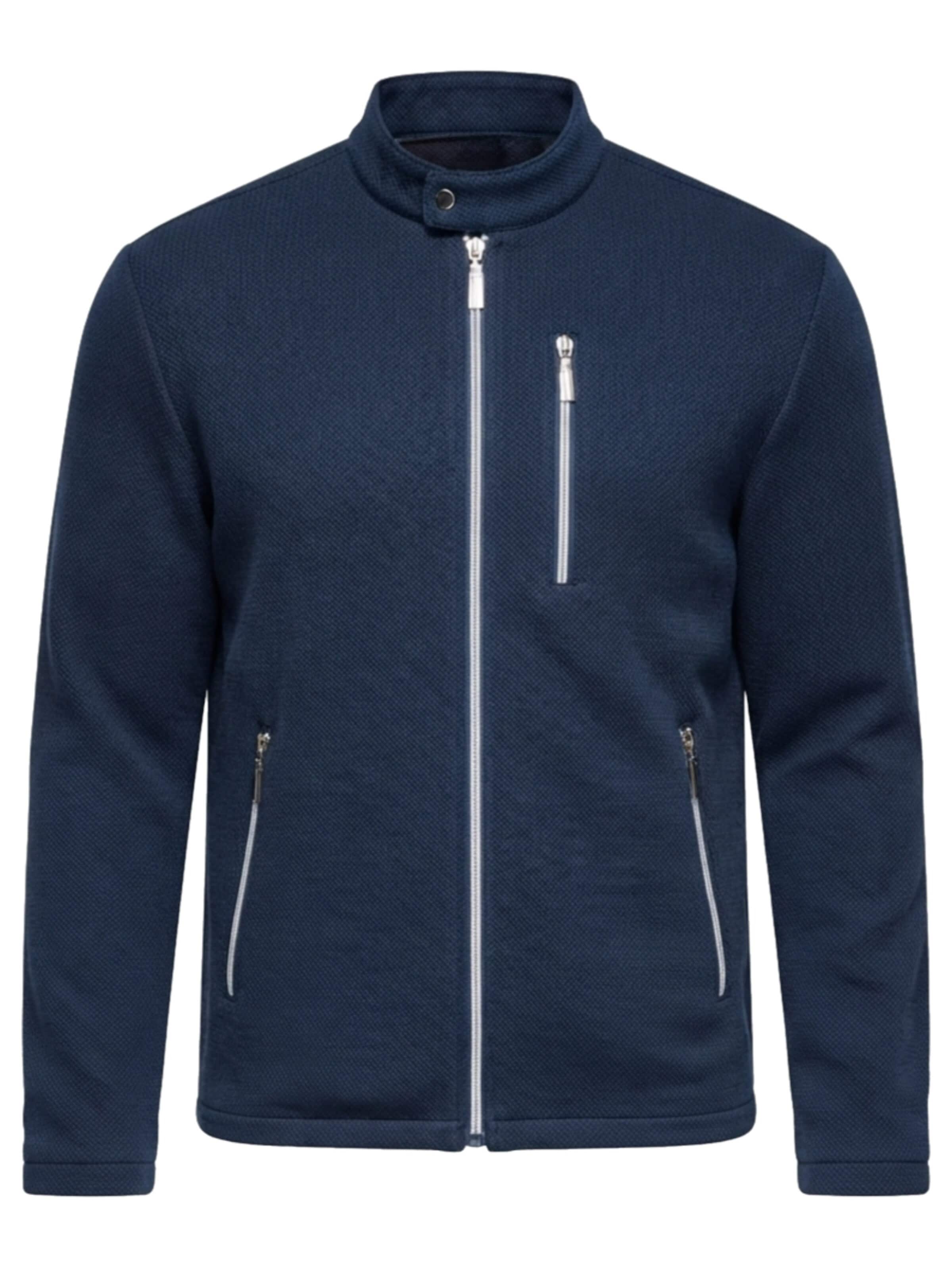 Ombre - Chaqueta de entretiempo en azul: frente
