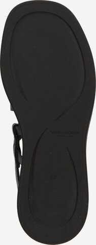 VAGABOND SHOEMAKERS Sandali s paščki 'CONNIE' | črna barva
