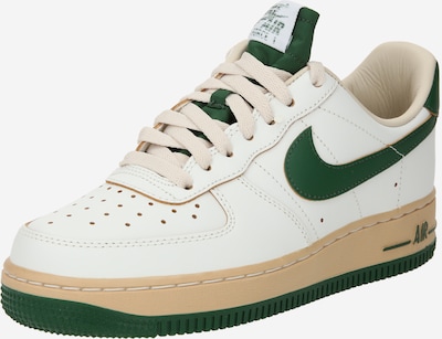 Nike Sportswear Baskets basses 'Air Force 1 07 LV8' en crème / vert, Vue avec produit