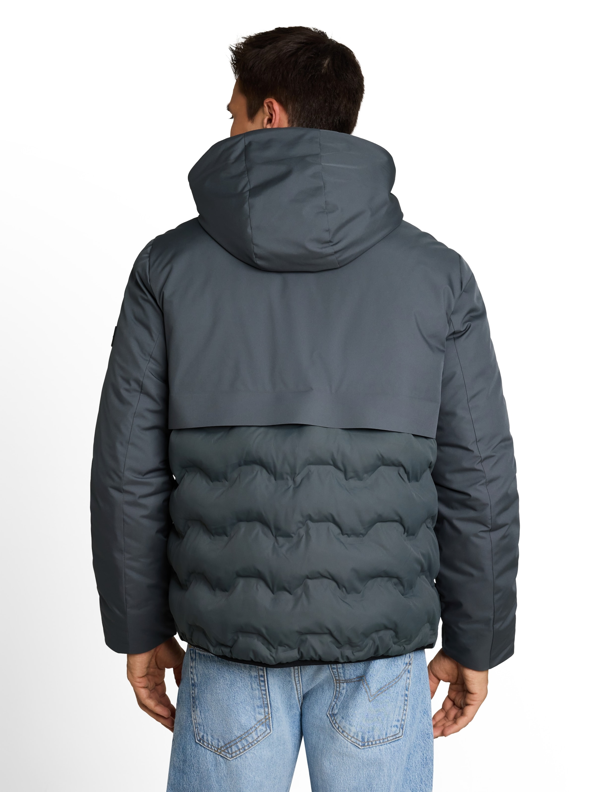 TOM TAILOR - Chaqueta de entretiempo en verde