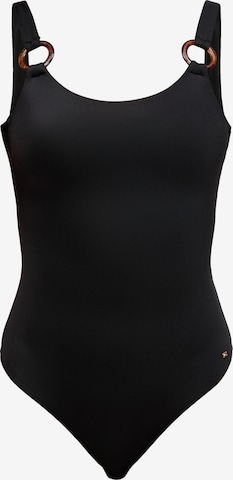 Tommy Hilfiger UnderwearJednodijelni kupaći kostim - crna boja: prednji dio