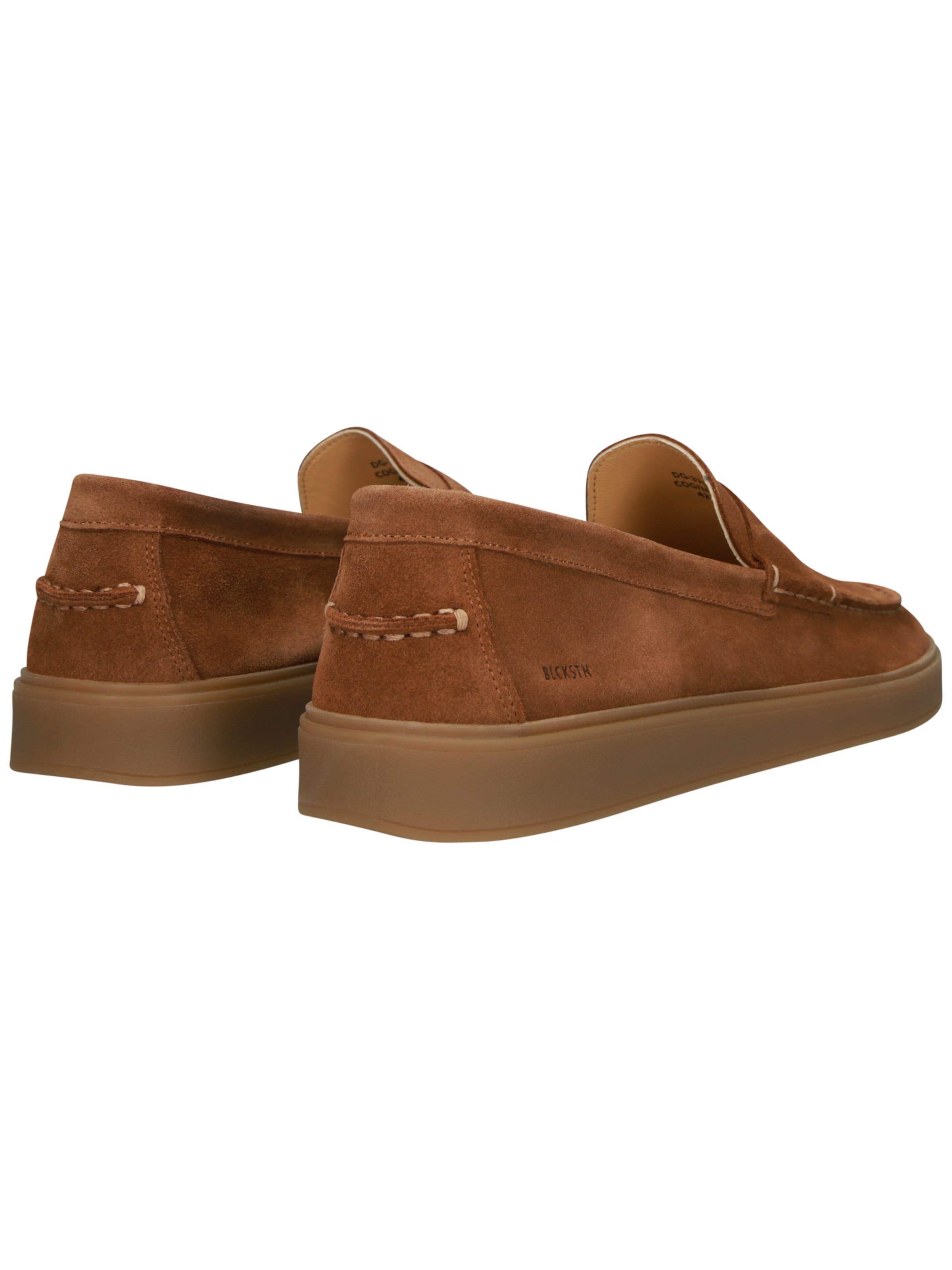 BLACKSTONE Mockasin 'Zuko Enzo DG370' i brun