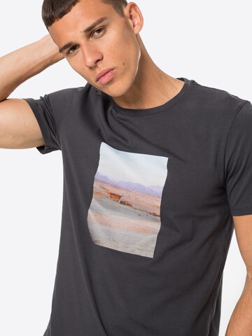 ARMEDANGELS Shirt 'JAAMES DESERT PHOTO' in Black